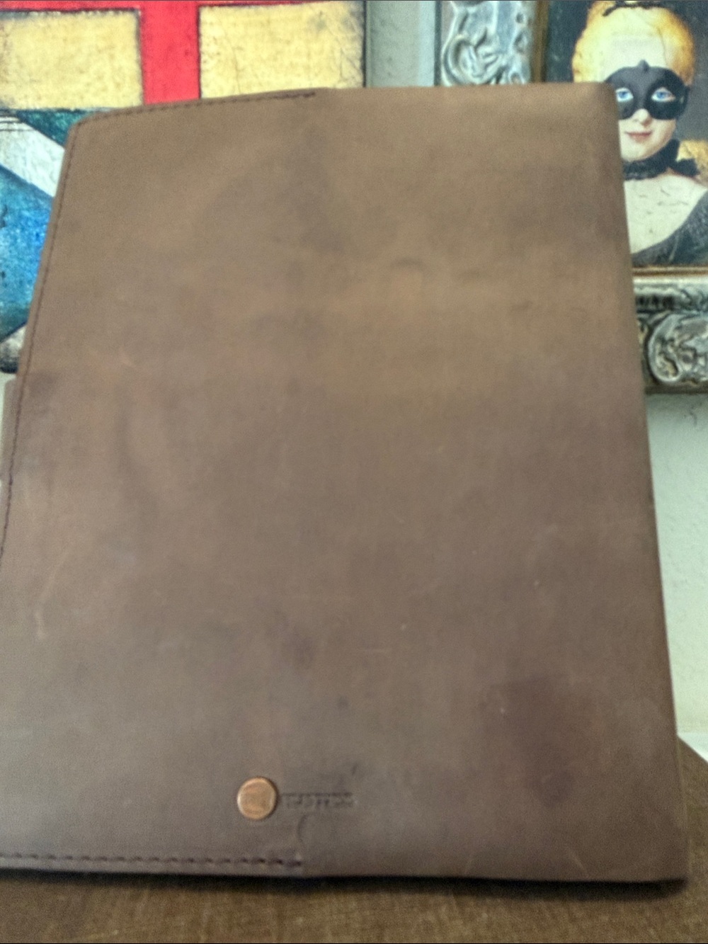 Rustcio Leather Lined Journal – Western Ranch Style Notebook, 6666 Ranch - Picture 12 of 13